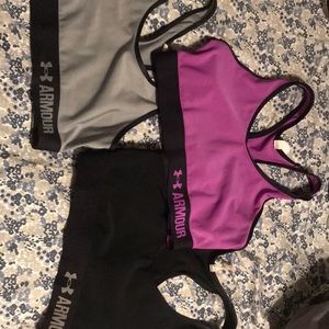 Under Armour sports bras